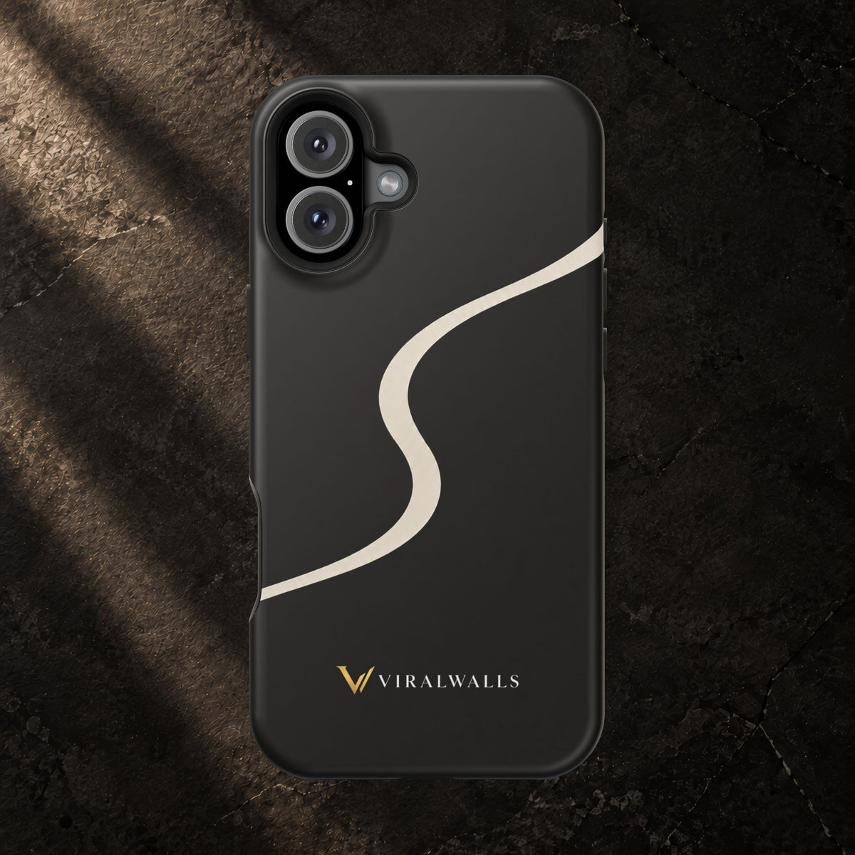Charcoal Ivory - iPhone / Samsung Phone Case