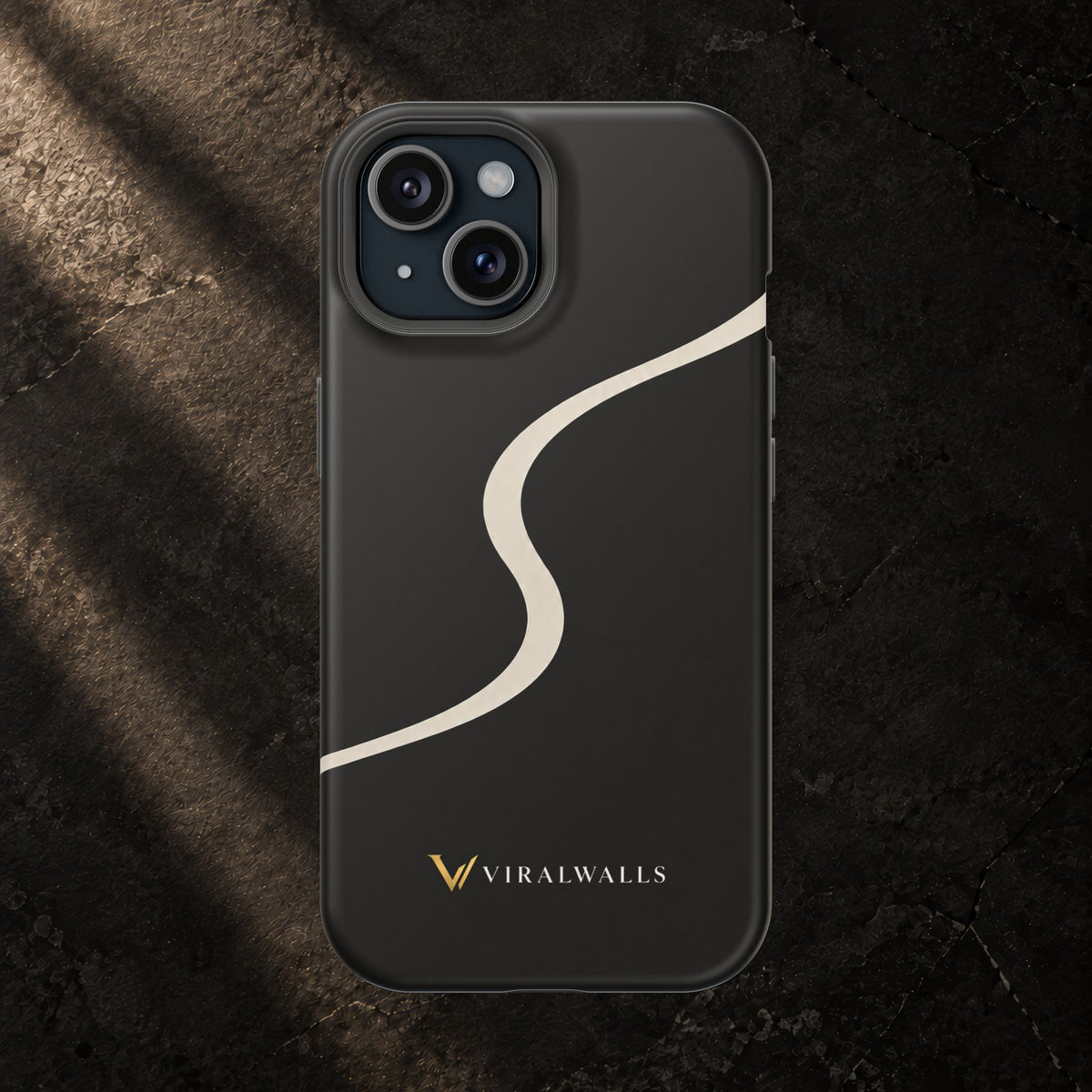 Charcoal Ivory - iPhone / Samsung Phone Case
