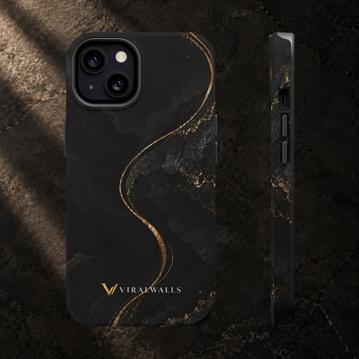 Black and Gold — iPhone / Samsung Case