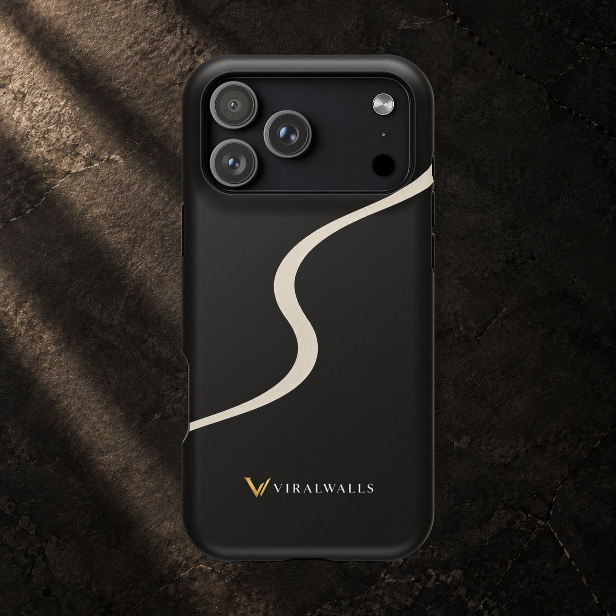 Charcoal Ivory - iPhone / Samsung Phone Case