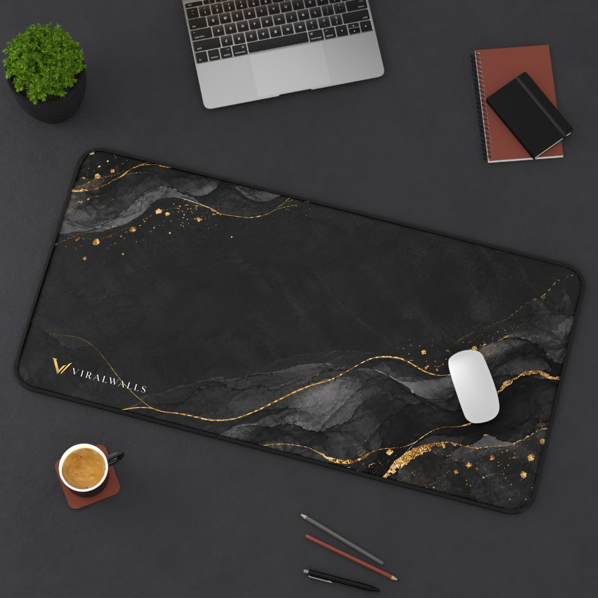 Black & Gold — Mouse Pad