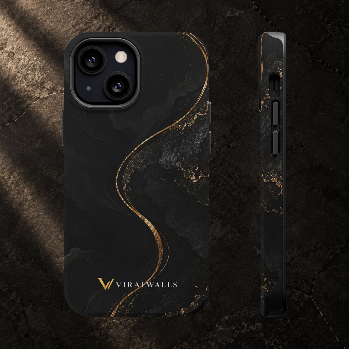Black and Gold — iPhone / Samsung Case