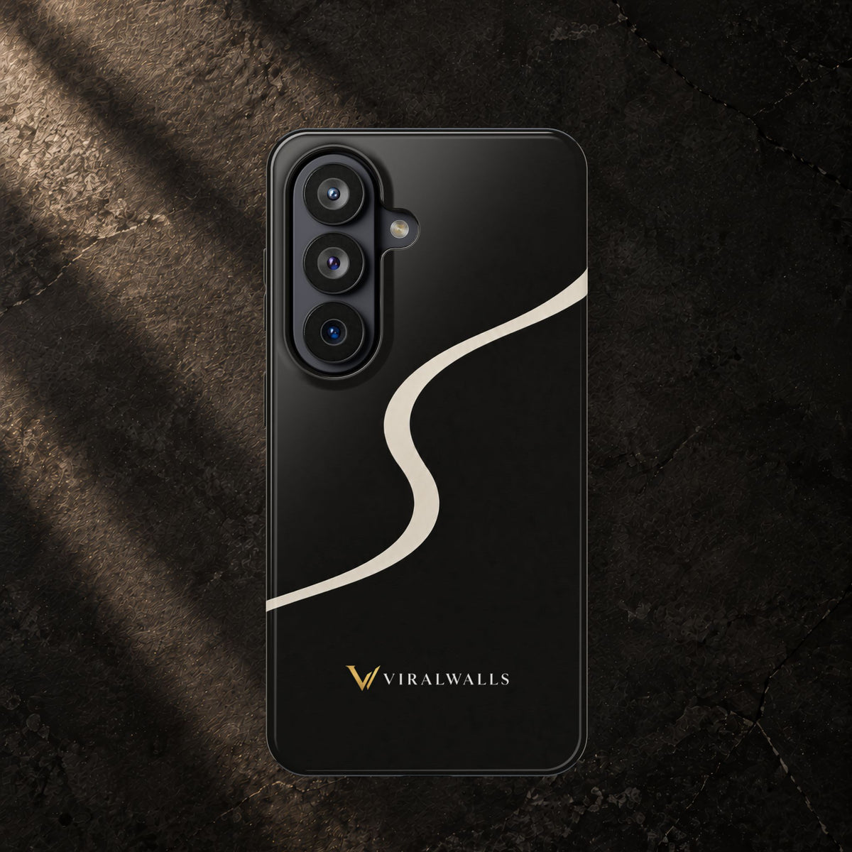 Charcoal Ivory - iPhone / Samsung Phone Case