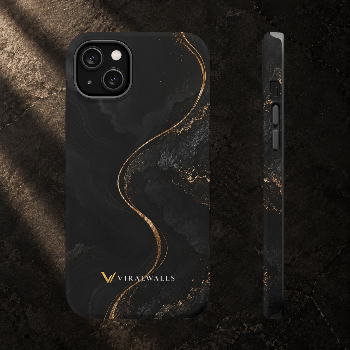 Black and Gold — iPhone / Samsung Case