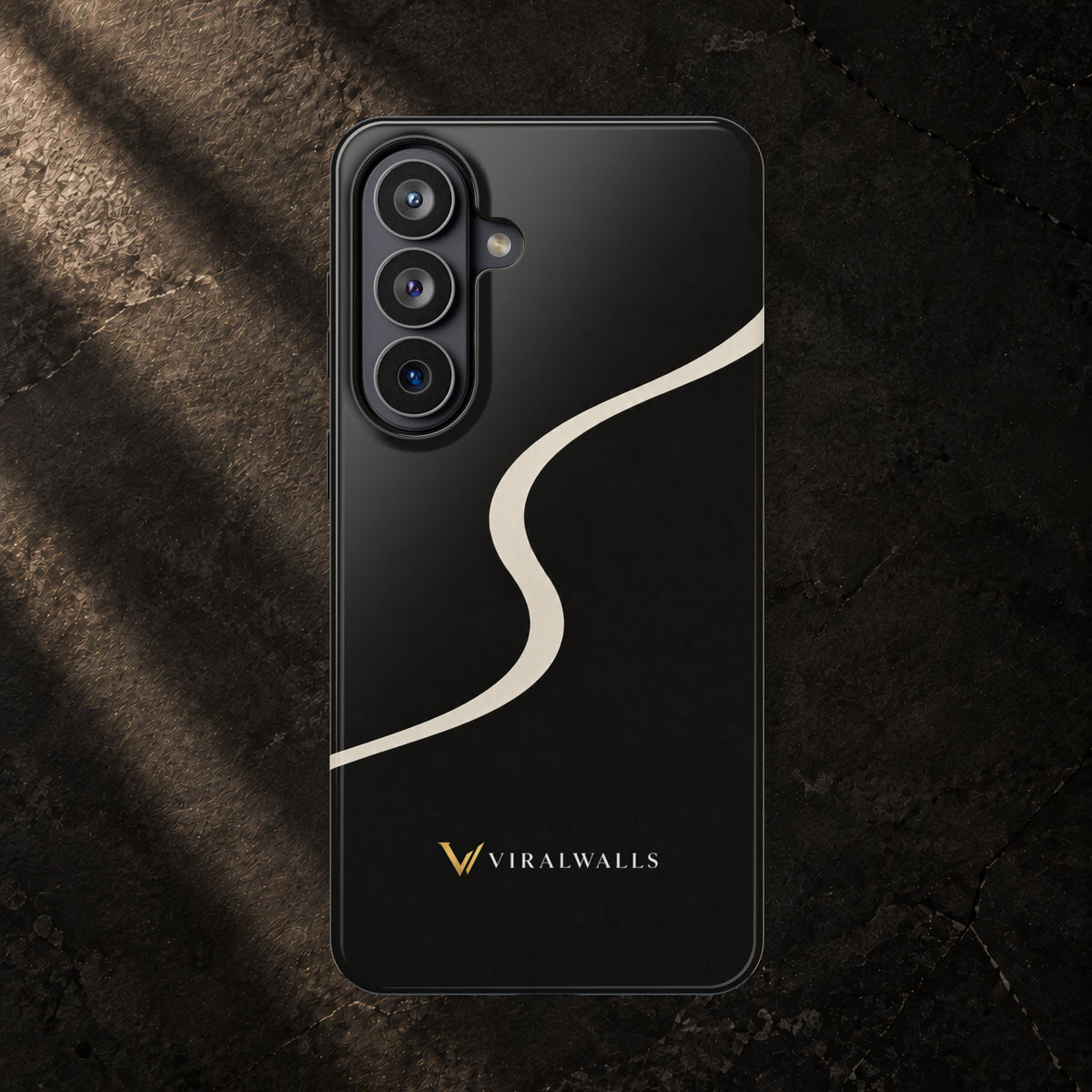Charcoal Ivory - iPhone / Samsung Phone Case
