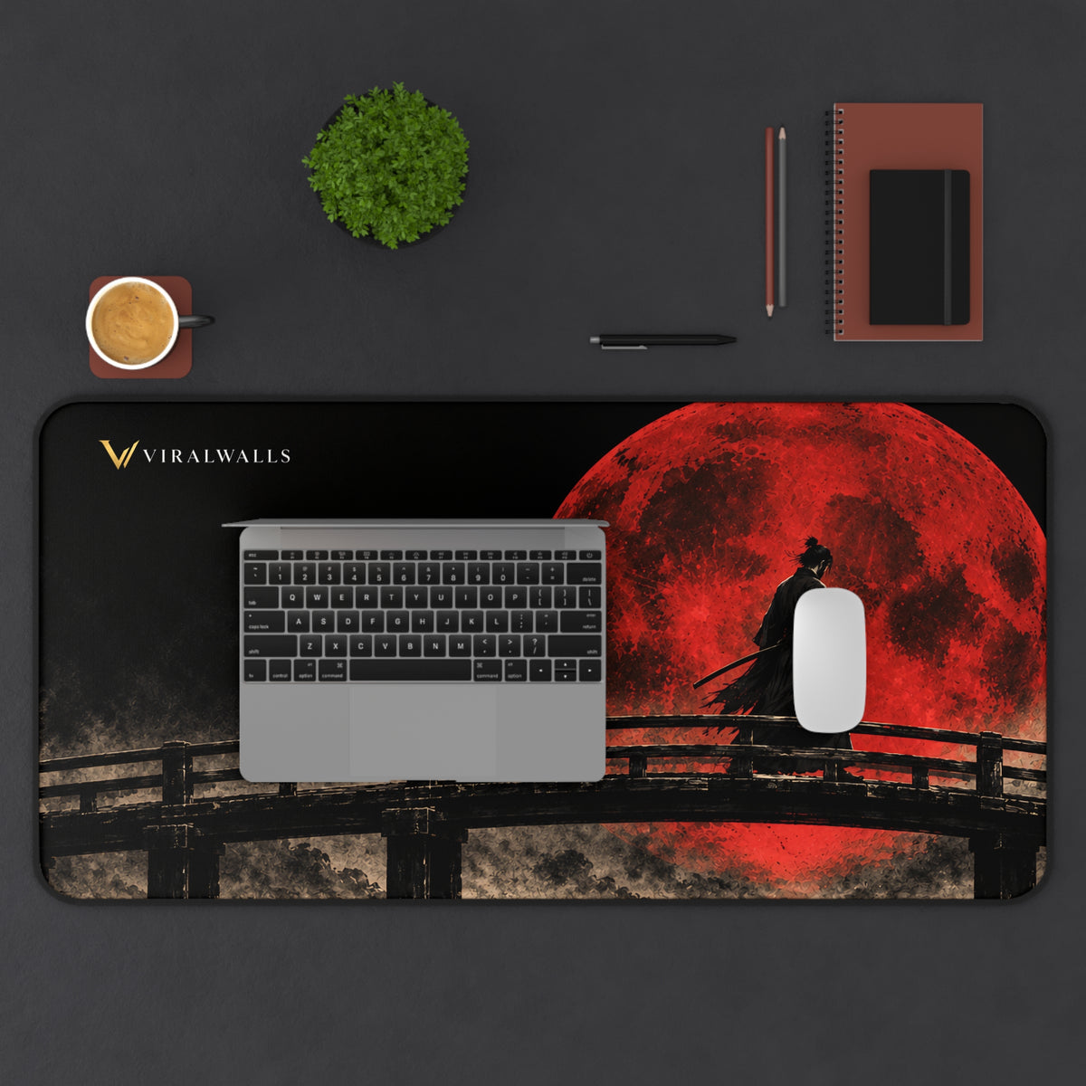 Samurai Desk Mat - Mouse Pad