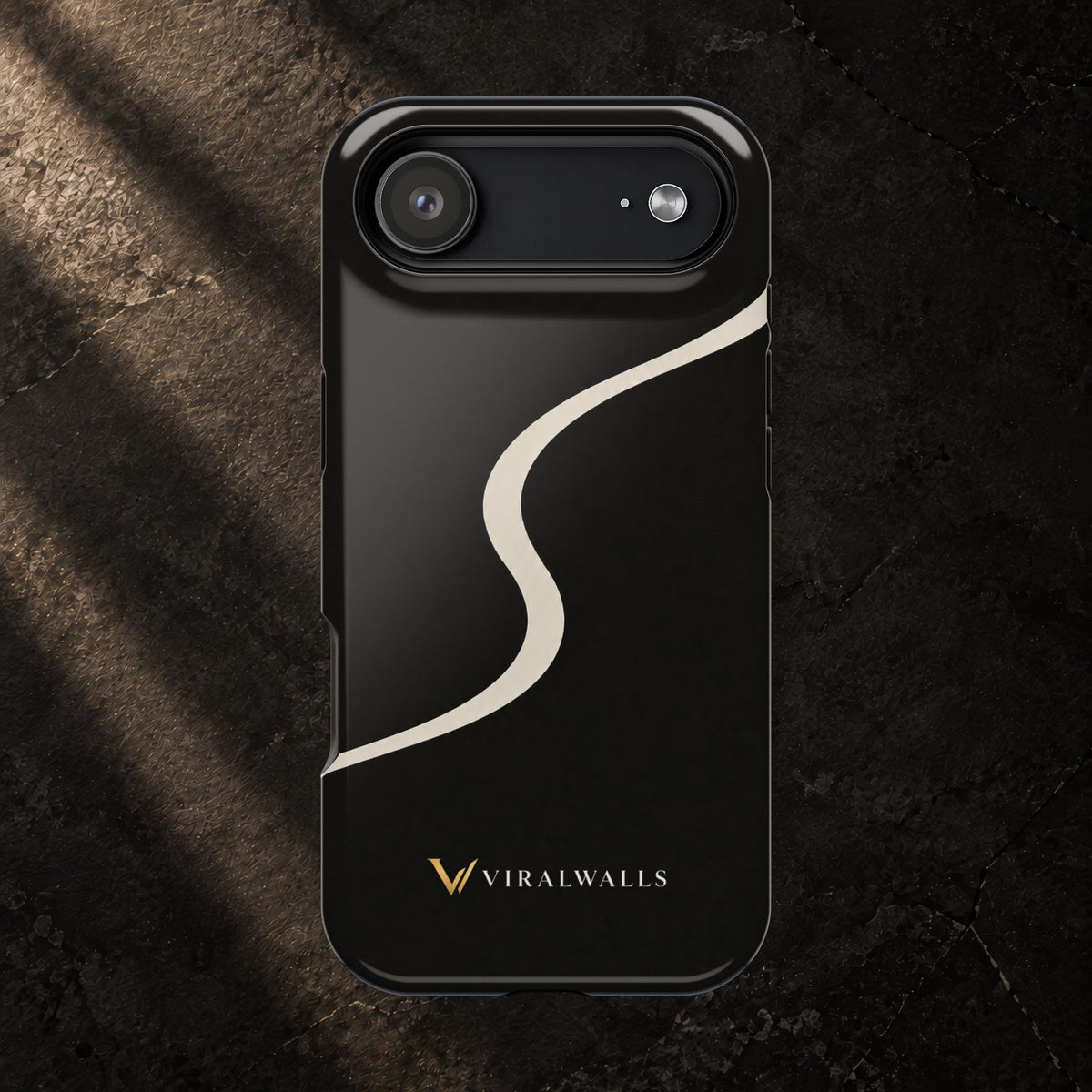Charcoal Ivory - iPhone / Samsung Phone Case