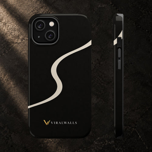 Charcoal Ivory - iPhone / Samsung Phone Case