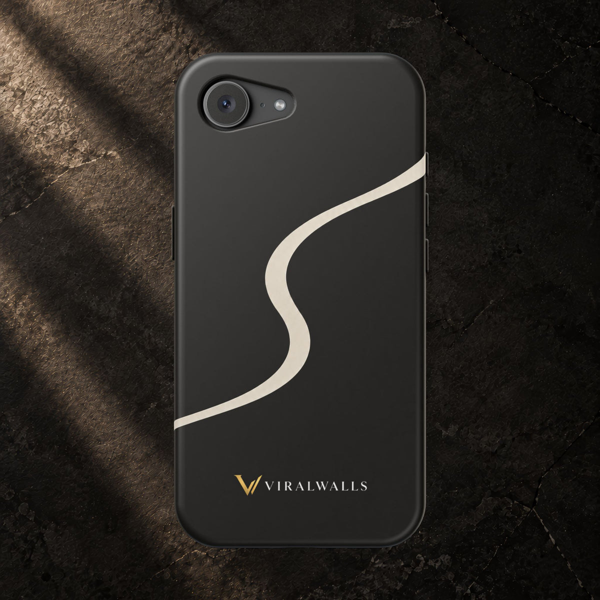 Charcoal Ivory - iPhone / Samsung Phone Case