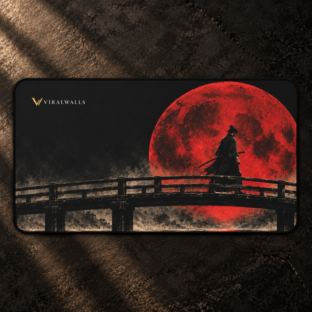 Samurai Desk Mat - Mouse Pad
