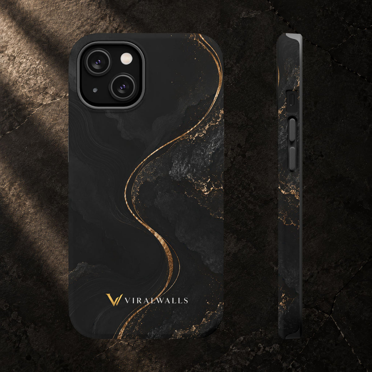 Black and Gold — iPhone / Samsung Case