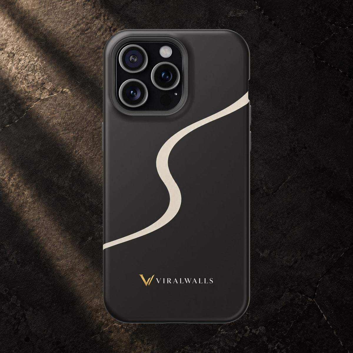 Charcoal Ivory - iPhone / Samsung Phone Case
