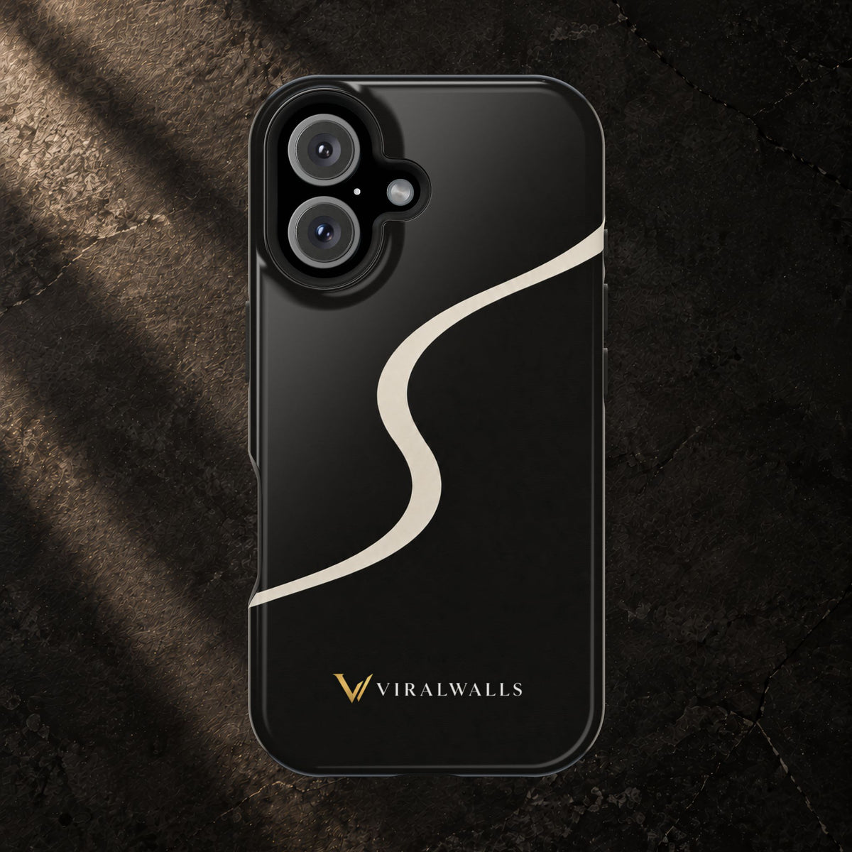 Charcoal Ivory - iPhone / Samsung Phone Case