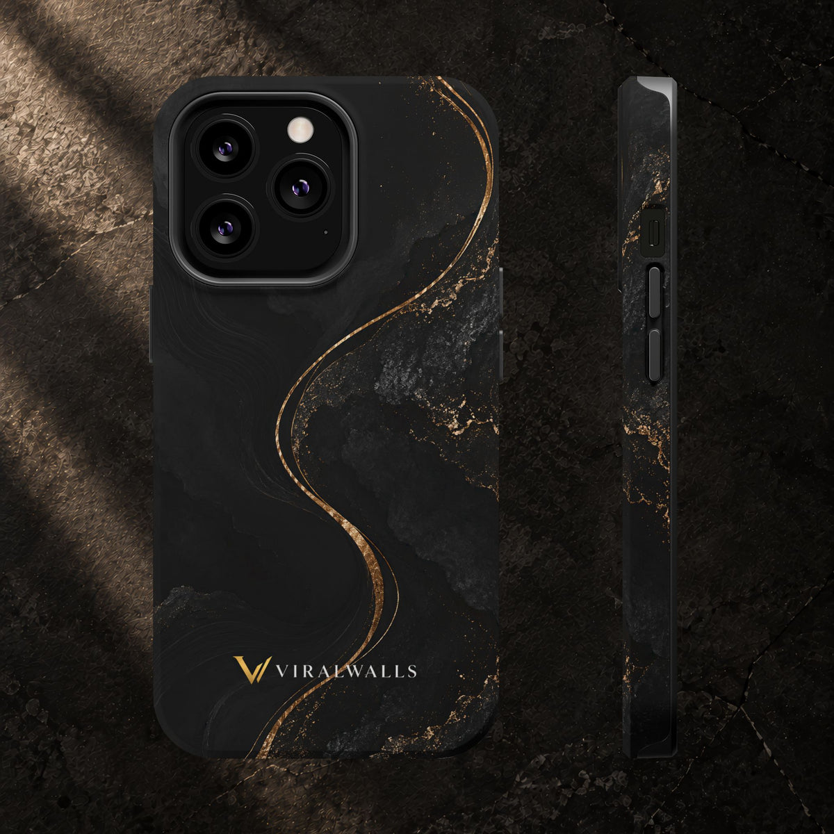 Black and Gold — iPhone / Samsung Case