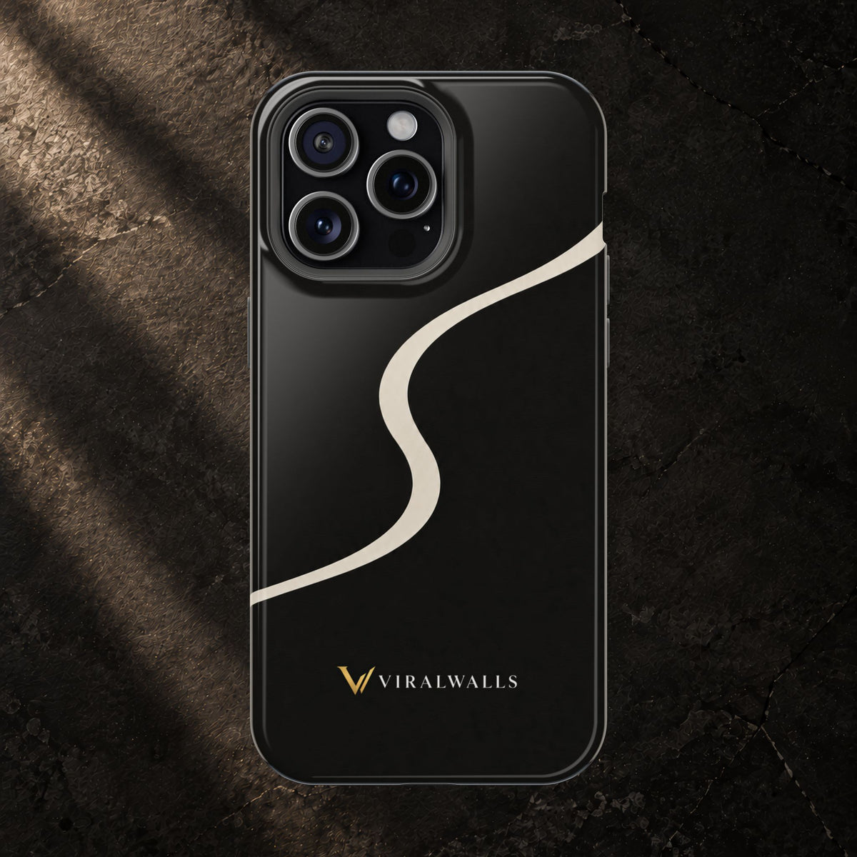 Charcoal Ivory - iPhone / Samsung Phone Case