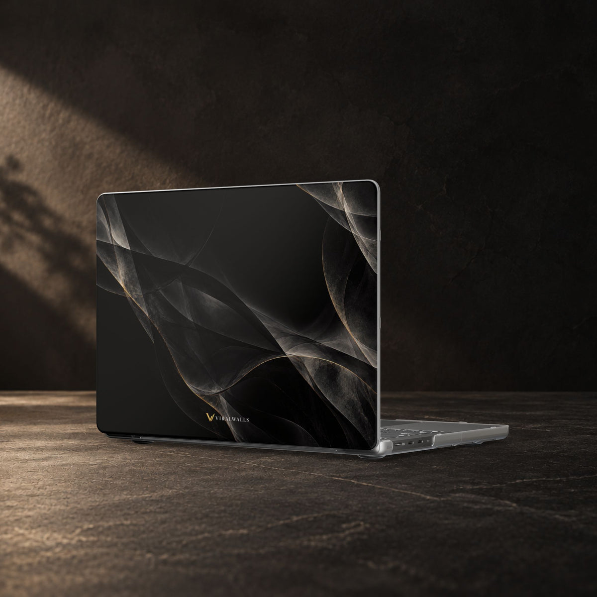 Black Smoke — Matte MacBook Case