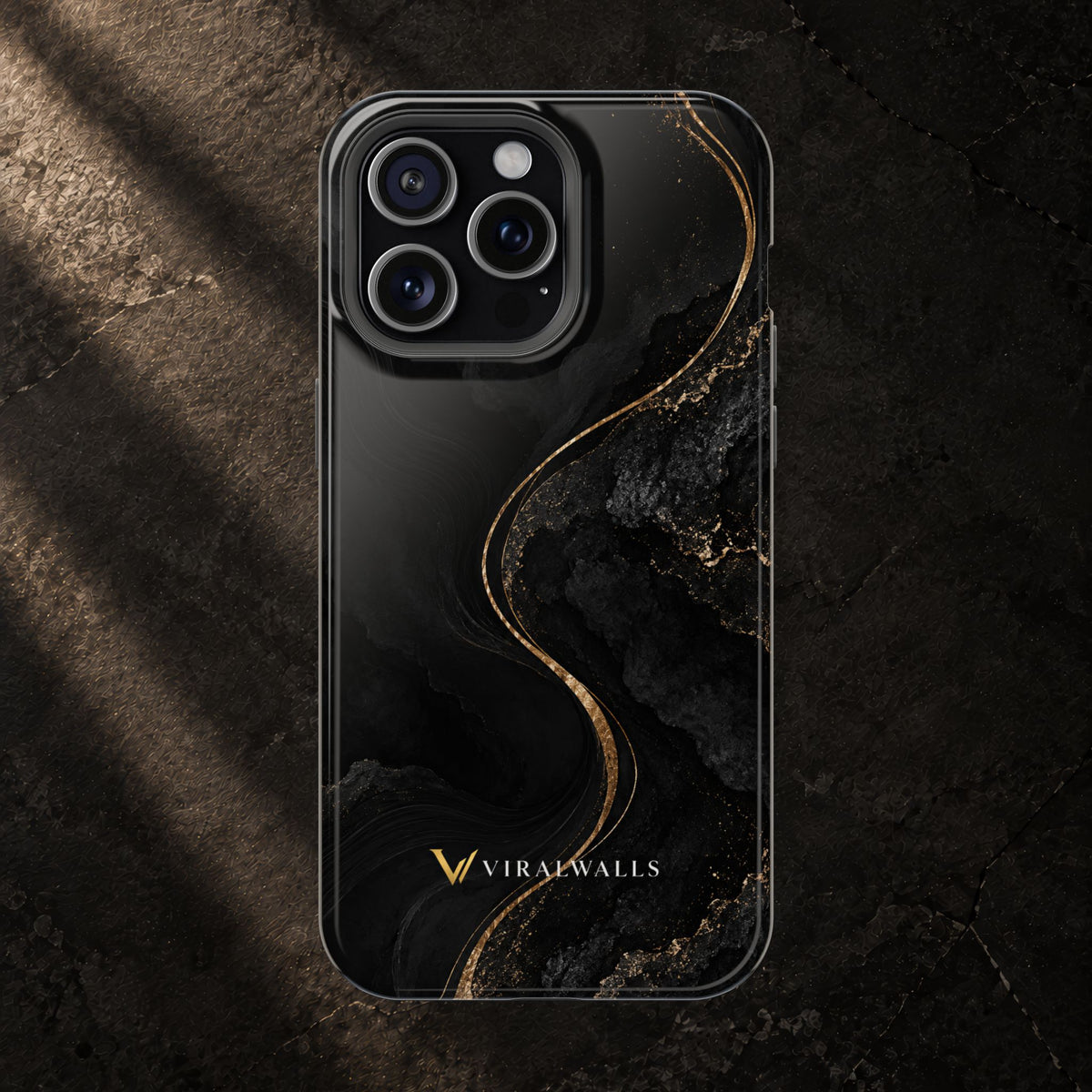 Black and Gold — iPhone / Samsung Case