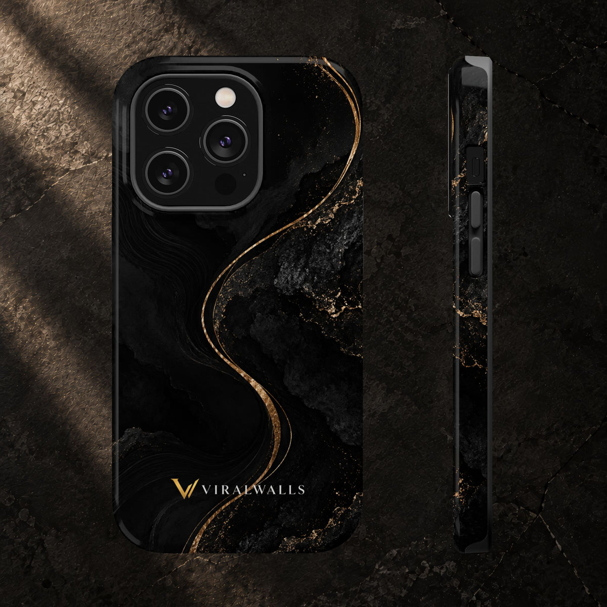 Black and Gold — iPhone / Samsung Case