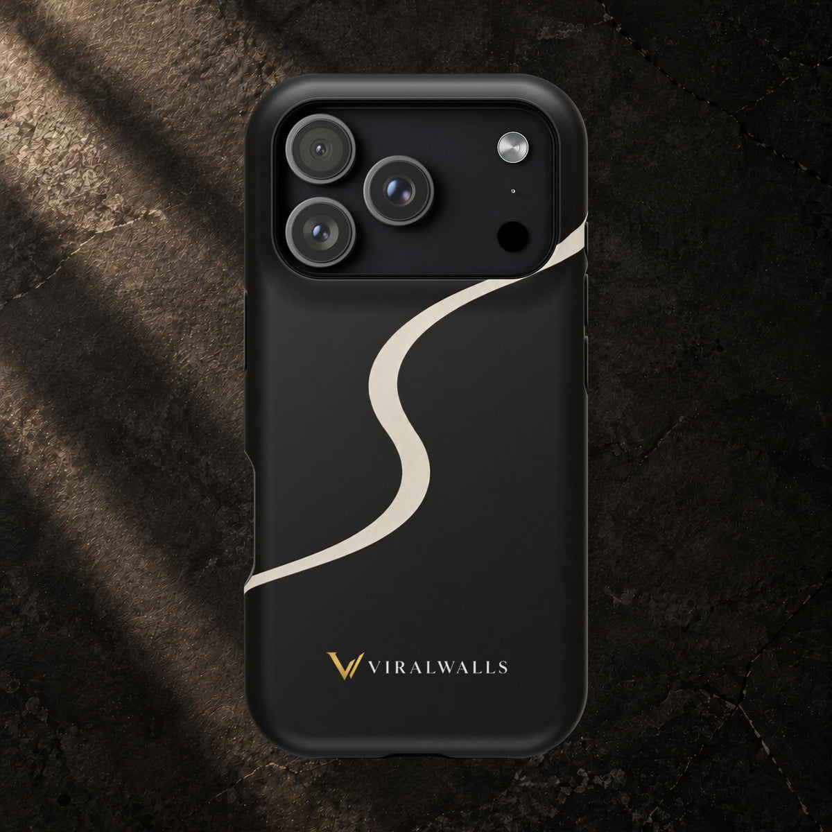 Charcoal Ivory - iPhone / Samsung Phone Case