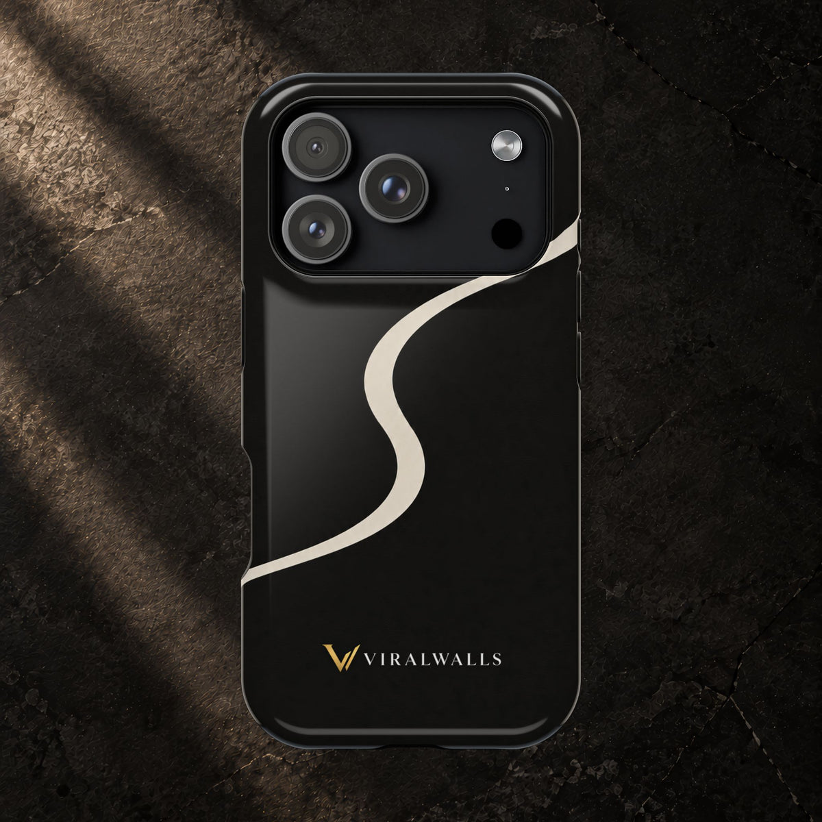 Charcoal Ivory - iPhone / Samsung Phone Case