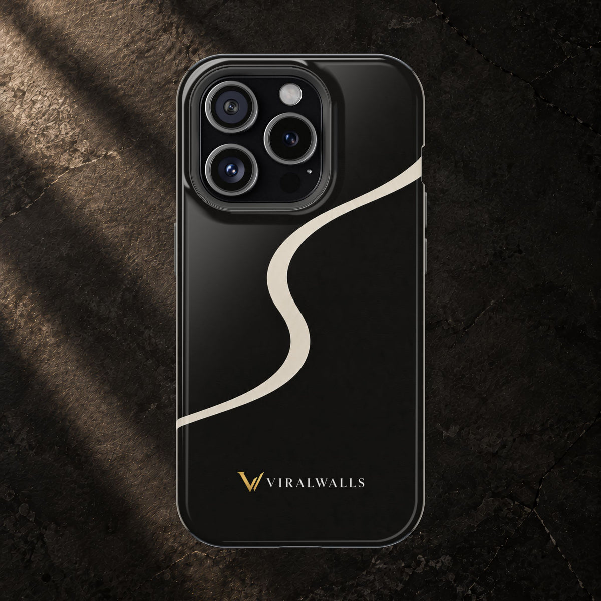 Charcoal Ivory - iPhone / Samsung Phone Case