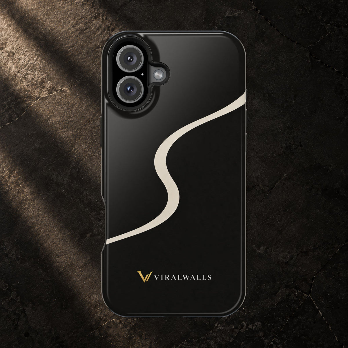 Charcoal Ivory - iPhone / Samsung Phone Case