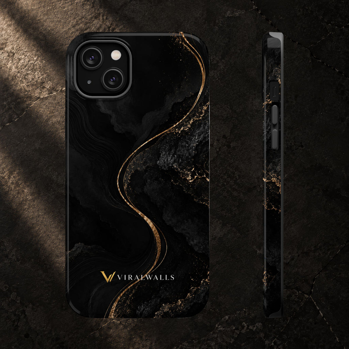 Black and Gold — iPhone / Samsung Case