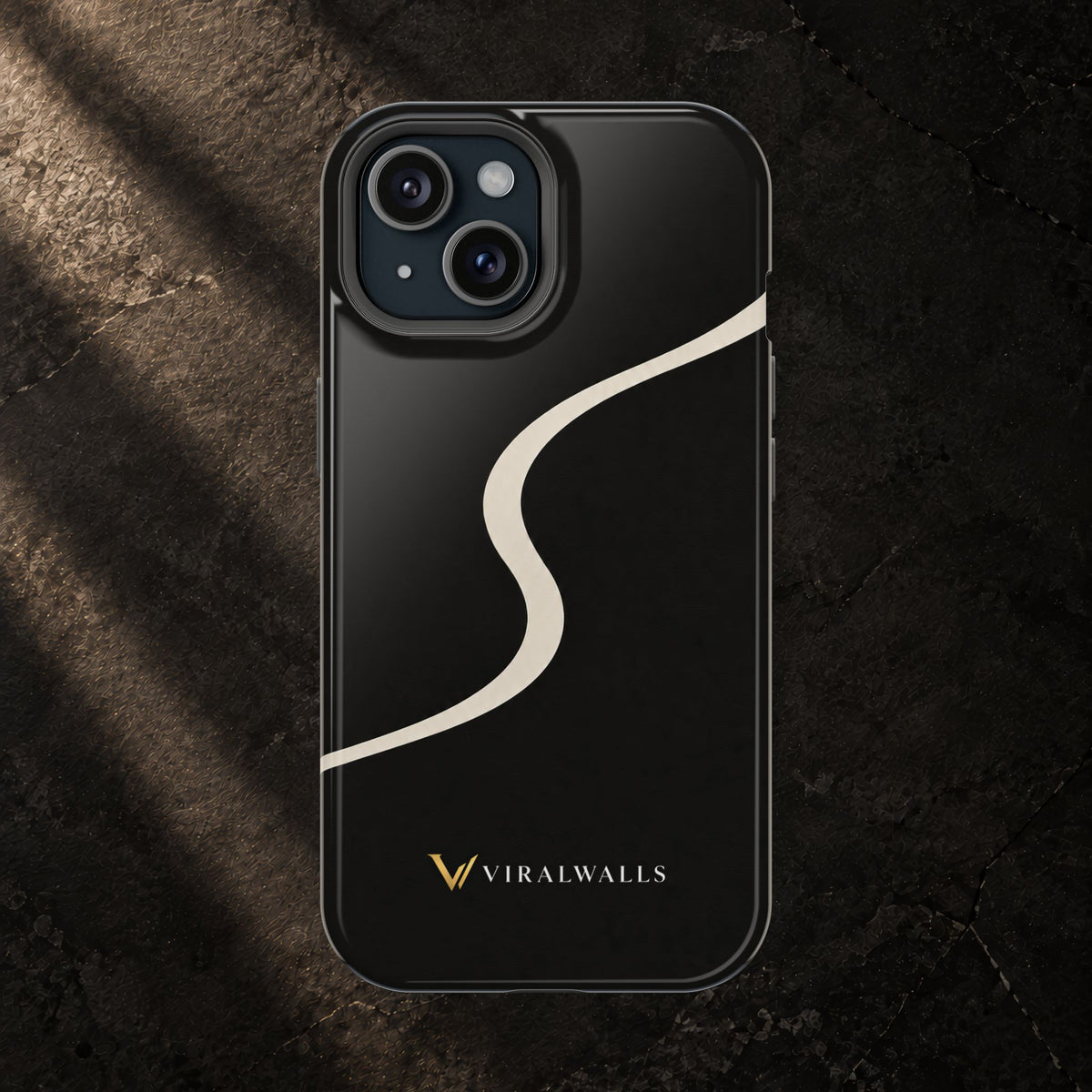 Charcoal Ivory - iPhone / Samsung Phone Case