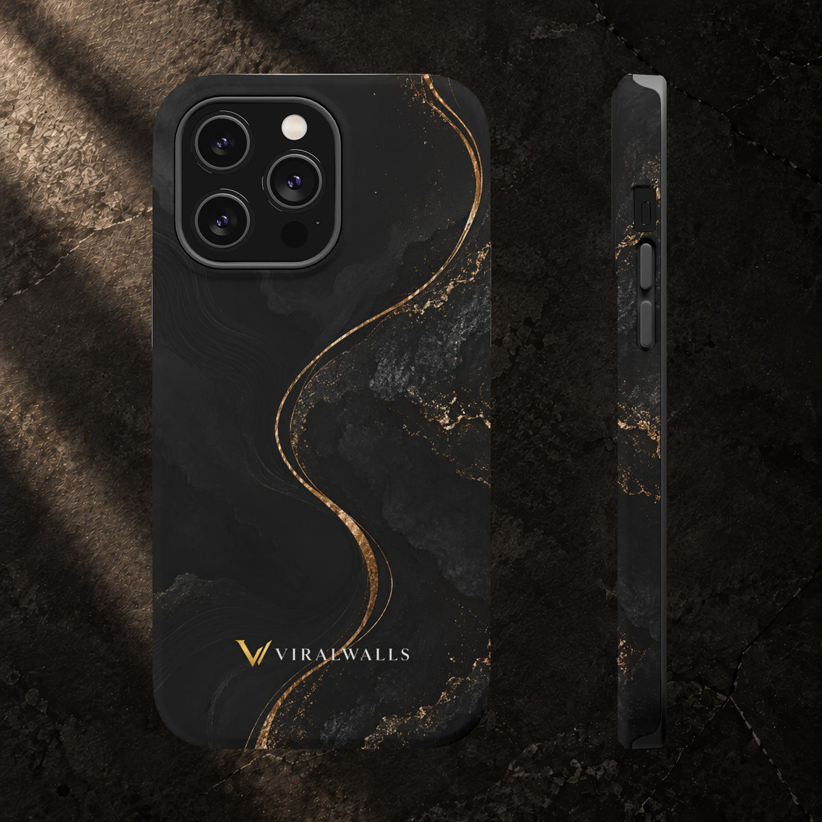 Black and Gold — iPhone / Samsung Case