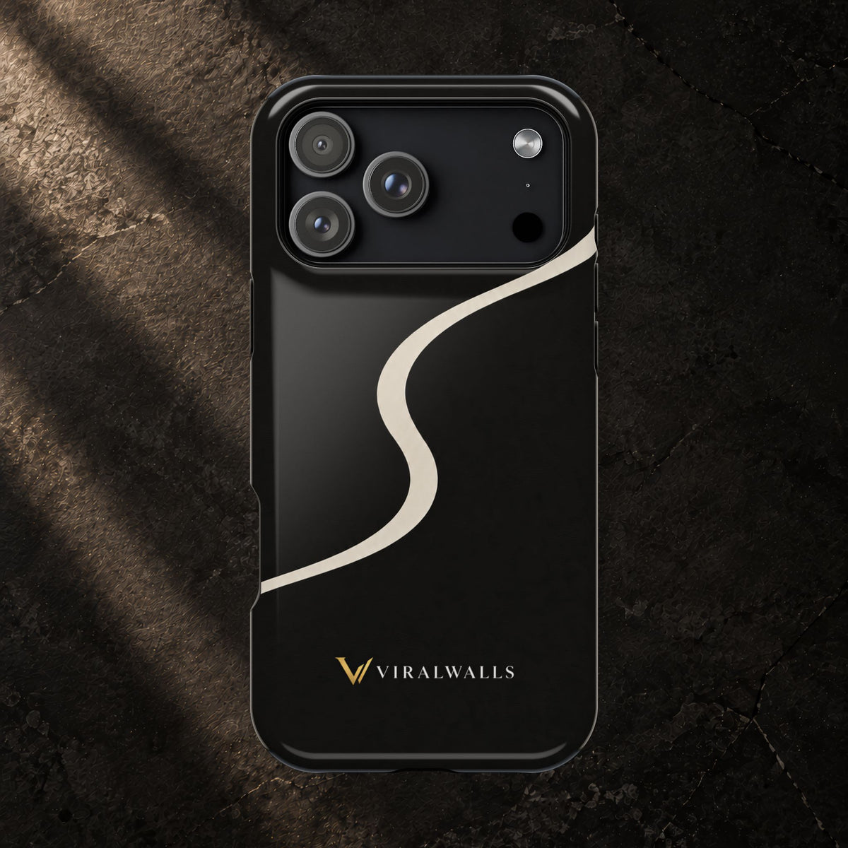 Charcoal Ivory - iPhone / Samsung Phone Case