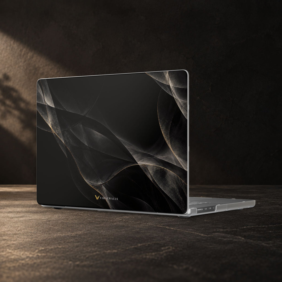 Black Smoke — Matte MacBook Case