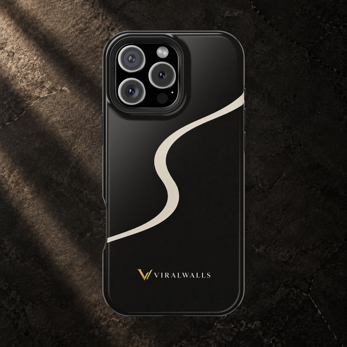 Charcoal Ivory - iPhone / Samsung Phone Case