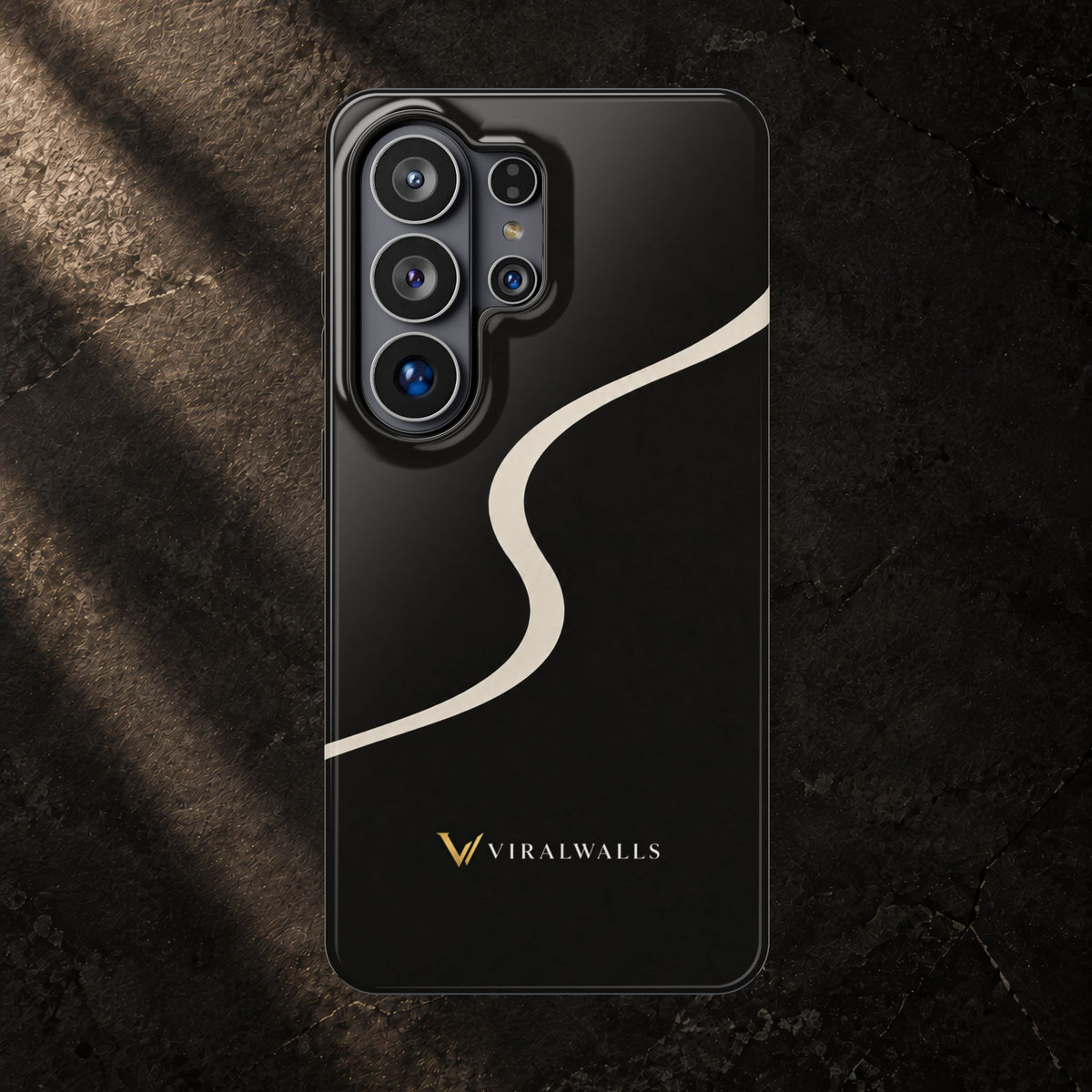 Charcoal Ivory - iPhone / Samsung Phone Case
